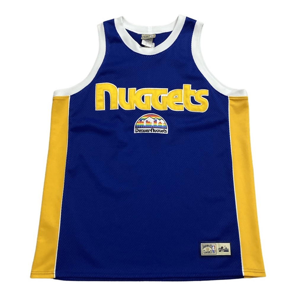 Vintage Denver Nuggets Majestic Swingman Jersey XL
